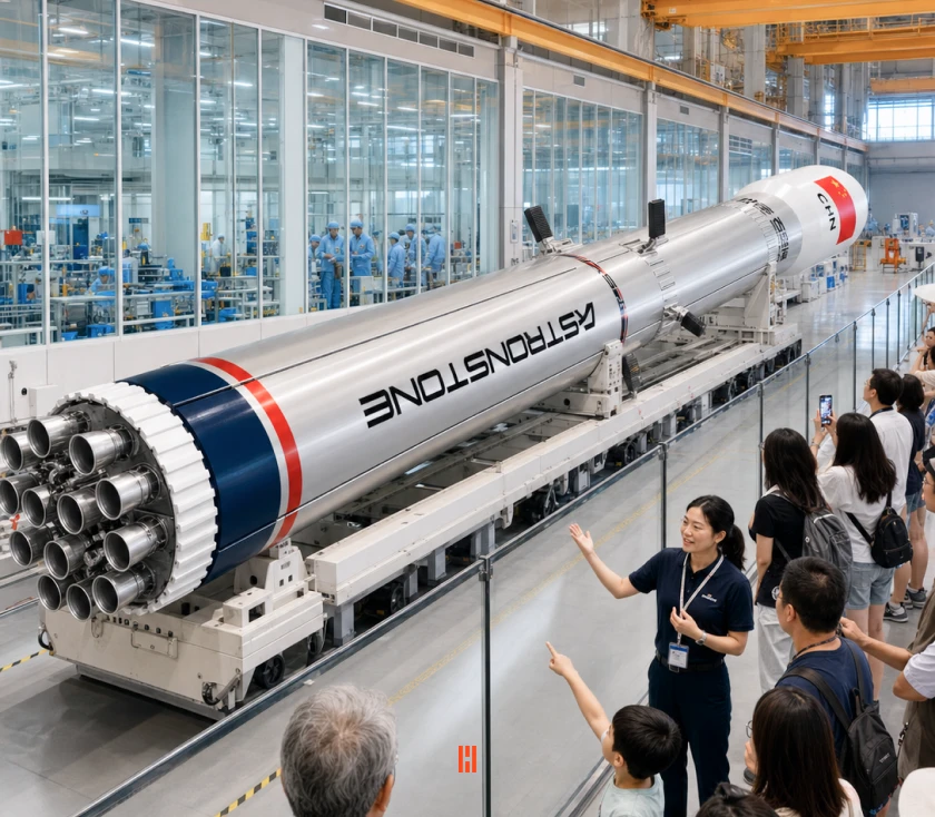 华大学航天航空学院师生走进宇石空间：一场关于商业航天的双向奔赴